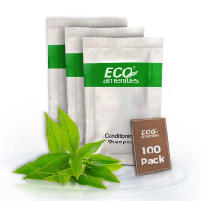 ECO Σακουλάκια Ατομικά Σαμπουάν και Μαλακτικά 2in1 10ml (100 τμχ) Μίνι Ξενοδοχειακά
