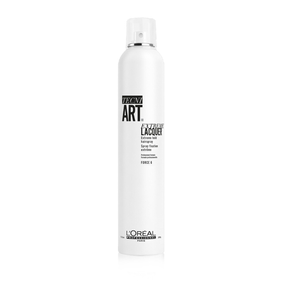 Laque Extrême L'Oréal Professionnel | Laque tenue forte | Anti-frisottis et brillance | Volume et tenue longue durée | Pour tous types de cheveux