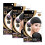 Qfitt (3 Pack) Mesh Dome Style parykh?tte #5011 (3 Count (pakke med 1)) 1
