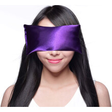 Funda para Ojos de Lavanda Happy Wraps - Mascarilla de Aromaterapia para Yoga, Dormir, Migrañas, Estrés