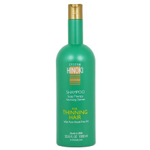System Hinoki Shampoo 1000 ml - sanfte Reinigung, Volumen & Glanz, weniger Schuppen, gesunde Kopfhaut, Panthenol & Keratin
