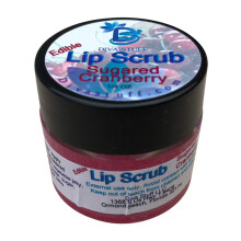 Diva Stuff Ultra Hydrating Lip Scrub til bl?de l?ber Sk?nsom eksfoliering Moisturizer & Conditioner Sugared Cranberry - oz (fremstillet i USA)