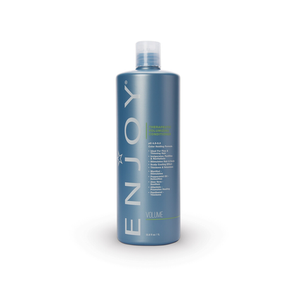 U Ite Si To Enjoy Hair Care Therapeutic Volumizing Conditioner 33.8 Fl Oz - Ph 4.5 - 5.5 For Damaged Hair Hair Mask