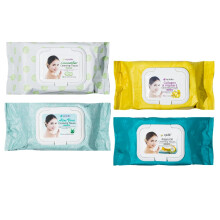 Epielle OG Makeup Remover Cleansing Wipes | Blid for alle hudtyper | Daglige ansigtsh?ndkl?der | Ideal Beauty Gift Spa Day Set | 4-pack | Koreans