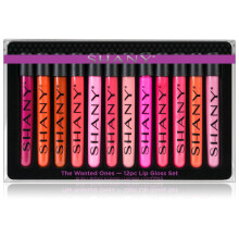 SHANY The Wanted Ones - 12-delige lipglossset met alo?vera en vitamine E