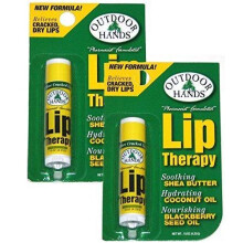 Outdoor Handen Liptherapie Sheaboter Kokosolie & Bramenzaadolie - 2 stuks
