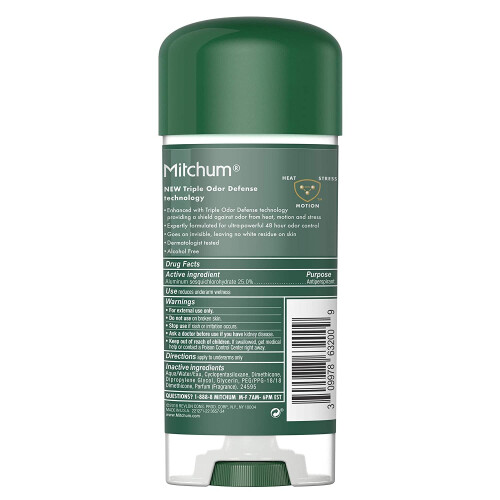 Mitchum Mitchum Men Advanced Control Αντιιδρωτικό & Αποσμητικό Τζελ Χωρίς Άρωμα 3,4 Ounce (Συσκευασία των 3) 1