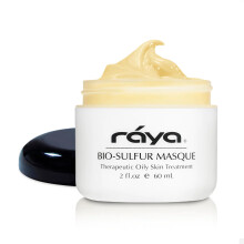 Raya Bio-Sulphur Masque (708) | Agyagos arcmaszk mly prustisztt hmlaszt arcpakols zsros, kitro borre | B-vitamin s bio kn formula a zsros