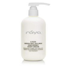 Crema corpo al latte di soia e miele Raya Green Tea 16 oz (S-523) | Crema Corpo Nutriente Calmante e Anti-Age | Protegge e affina la pelle