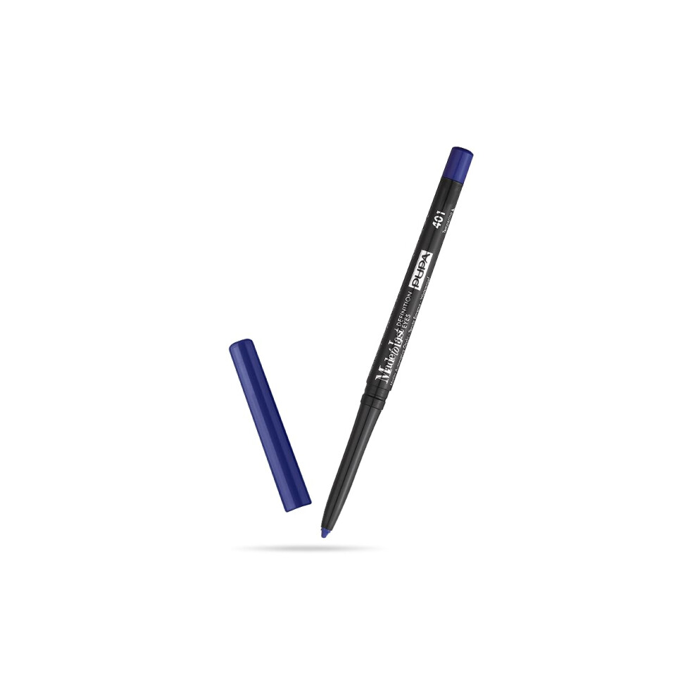 Pupa Blue Milano Made To Last Definition Eyes - Creamy Retractable Automatic Eyeliner - Create Instant Smudge Free Intensity - Lasting Color Liner For Wat