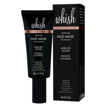 Maschera di Fango Whish con Bakuchiol - Alternativa Naturale al Retinolo - Maschera per Pori e Acne