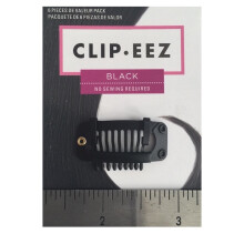 CLIP-EEZ Κλιπ για Περούκες Χωρίς Ράψιμο Μαύρο από Clipeez