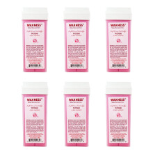Wax Necessities Rose Soft Wax Cartridge 3.38 Ounces Pack of 6