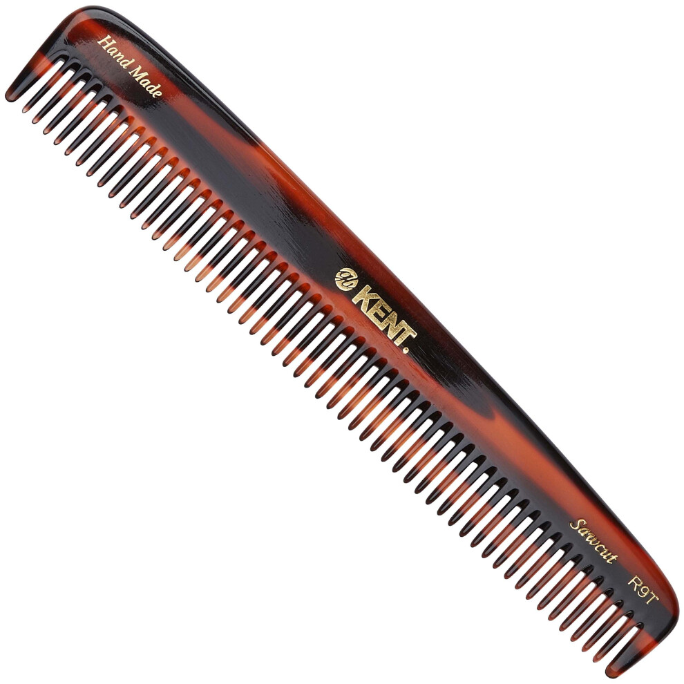 Kent R9t All Coarse Hair Detangling Comb Wide Teeth Dressing Table Comb For Thick Curly Wavy Hair. Hair Detangler Comb For Grooming Styling Hair Bear