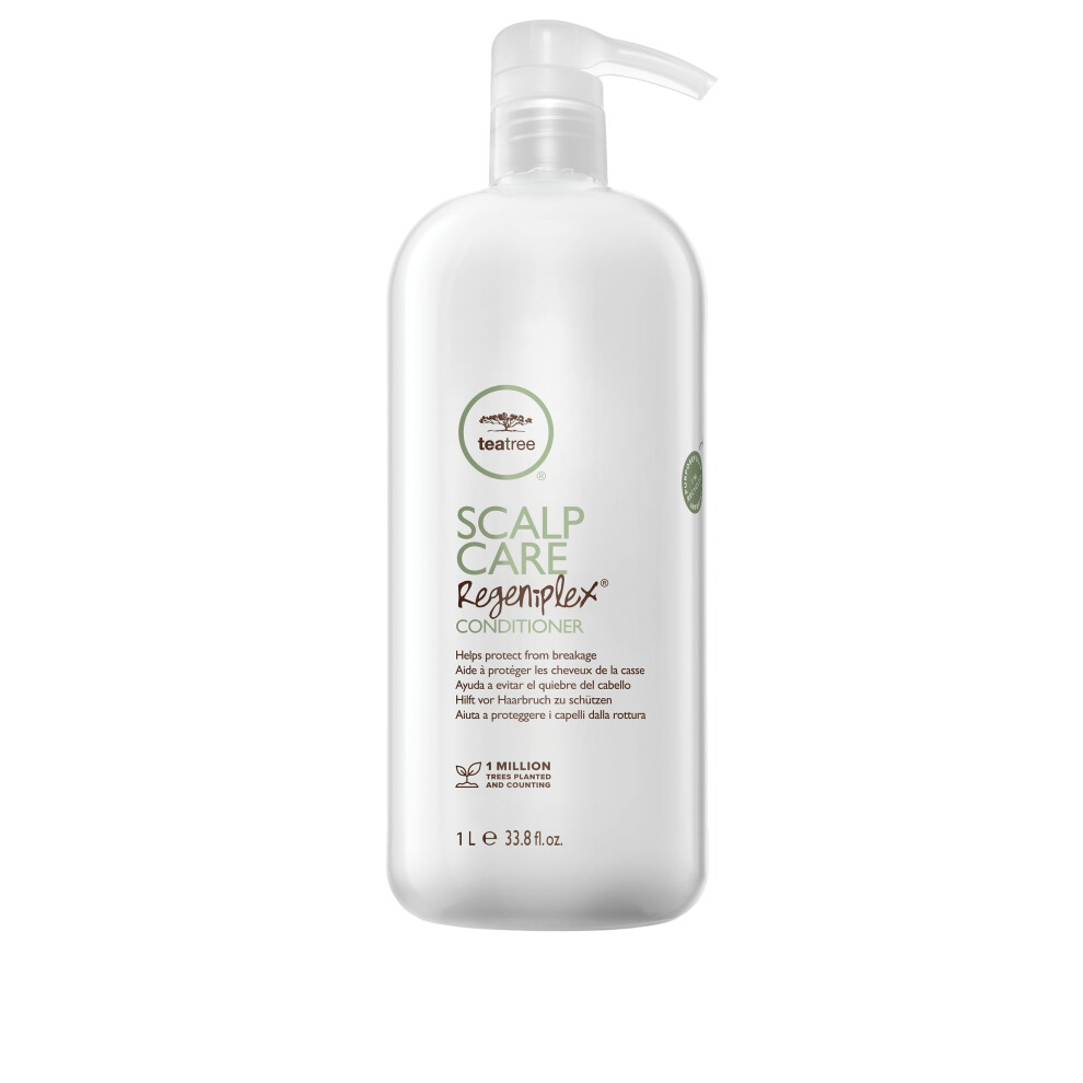 Paul Mitchell Tea Tree Scalp Care Regeniplex Conditioner Thickens + Strengthens For Thinning Hair 338 Fl Oz