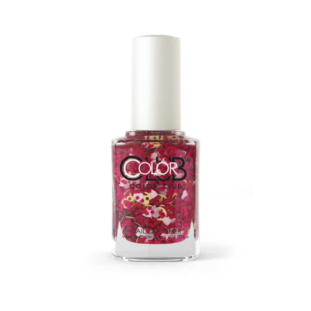 Farebn Klub Color Club Nail Lacquer Nailmoji Neon Yassss 0.5 Fluid Ounce