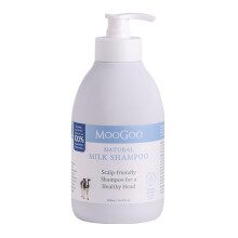 MooGoo Milch-Shampoo  fr juckende, trockene Ekzeme, Schuppenflechte und zu Schuppen neigende Kopfhaut  frei von SLS-Silikonsulfat und Parabenen