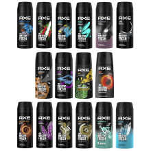 12 AXE Body Spray Deodrant Anit-Aerspirant (12X 150 ml/5.07 oz Mix innerhalb der verf gbaren Sorten)