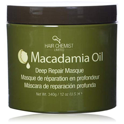 Μάσκα βαθιάς επανόρθωσης Macadamia Hair Chemist 350 ml