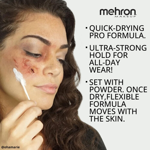 Mehron Makeup Liquid Latex (16 oz) (Helles Fleisch) 2