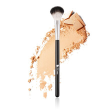 DUcare Textmarker-Pinsel, Fächerpinsel, Fixierung, Make-up-Pinsel, Mischen, hilft, Foundation und Concealer zu fixieren, 1 Stück, Schwarz