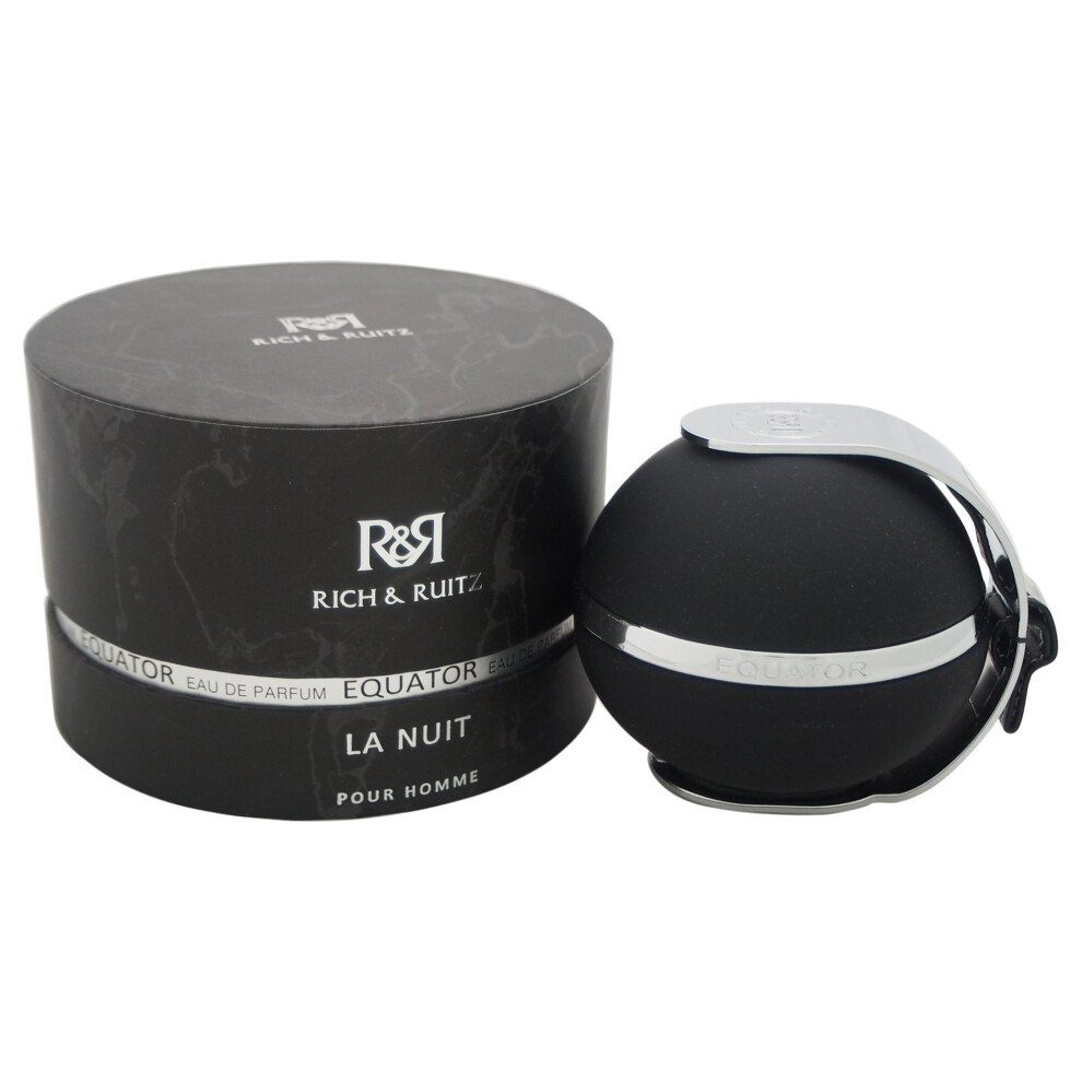 Rich & Ruitz Equator La Nuit Edp Spray For Men 333 Ounce