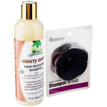 Fountain Mighty Roots haarretentieshampoo met shampooborstel