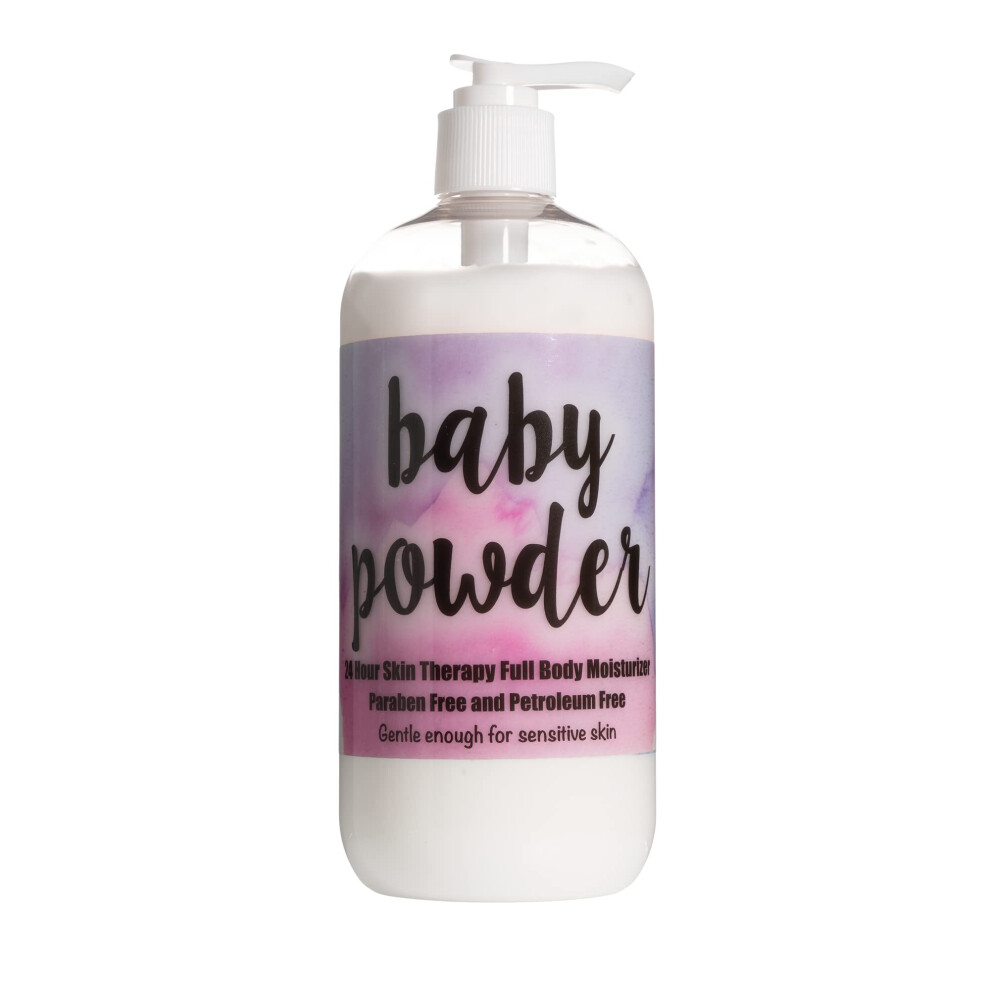 Spolocnost The Lotion The Lotion Company 24 Hour Skin Therapy Lotion Baby Powder 16 Fluid Ounce