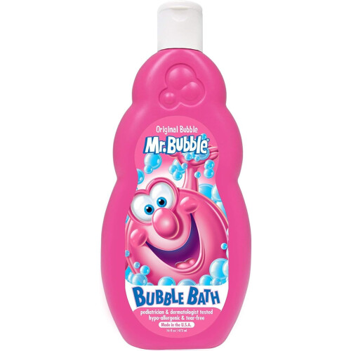 Mr. Bubble Liquid Bubble Bath, Original 16 oz (Pack of 7)