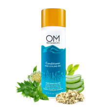 OM Botanische Ayurvedische Conditioner en Styling Gel Geheel natuurlijk uitspoelbare/leave-in haarconditioner en haargel | Sulfaat- en siliconenvrije