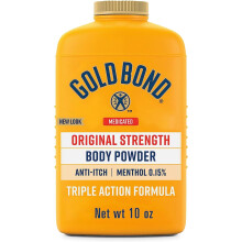 Gold Bond Medicated Powder Triple Action Relief 10 Unzen (Talkfrei) (Packung mit 4)