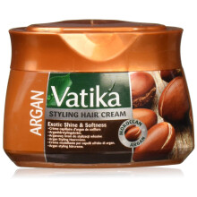 Dabur Vatika Naturals Hair Cream Natural Moisturizing Hair Cream for Men and Women with All Hair Types - Short Long Curly Dry or Color-Treated Ha