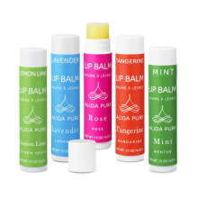 ALIDA PURE Aria Lip Balm Collection Vegan Lip Balm Set Beeswax Free with Avocado Oil Organic Jojoba Oil and Vitamin E Natural Moisturizer for Dr