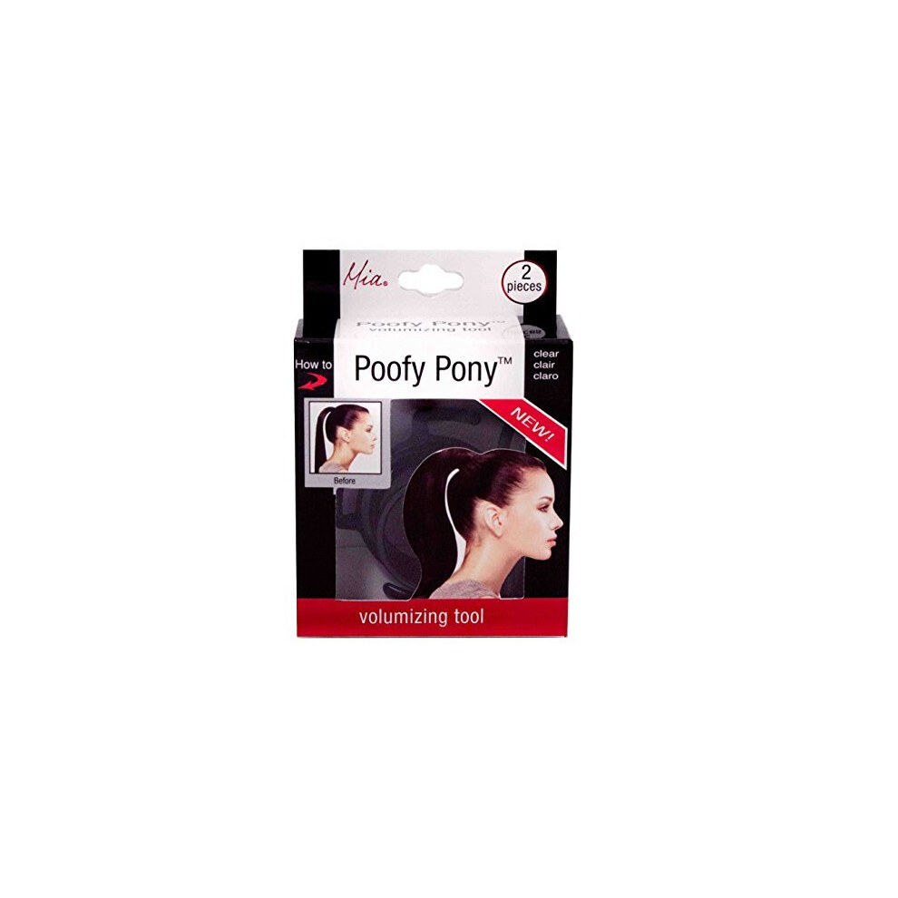Mia Poofy Pony Volumizing Styling Tool For Thick Full Ponytails Using Your Own Hair - Ideal For Women Teens Moms And Those With Thin Hair Or Cance