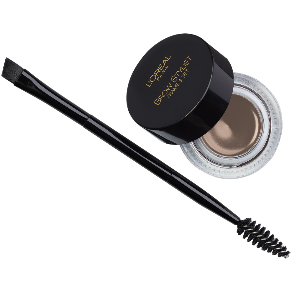 Lor? L Paris L'oreal Paris Brow Stylist Frame And Set Light Brunette 0.08 Oz.