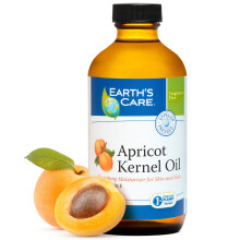Earth's Care srgabarackmag olaj - Srgabarack olaj borre s hajra E-vitaminnal - Expeller prselt vegpalack - 8 Fl OZ