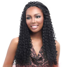 Harlem125 Syntetiska Hårflätor Kima Braid Brasilien Twist 20" (6-Pack, 2)