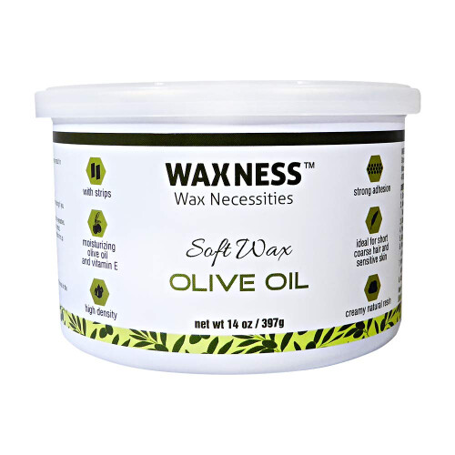 Wax Necessities Αποτριχωτικό Κερί με Μαλακό Κερί και Κρεμώδες Ελαιόλαδο 14 Ουγγιές