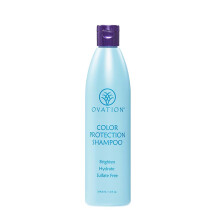 Ovation Color Protection Shampoo - Verheldert en hydrateert behandeld haar - 12 oz - Met Rijstzemelen Avocado Passievrucht Zaadoli?