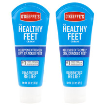 O'Keeffe's voor Gezonde Voeten Voetcrème, Gegarandeerde Verlichting voor Droge, Gebarsten Voeten, 3.0 O