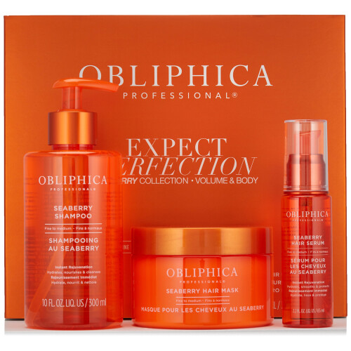 Obliphica Expect Perfection Σετ Συλλογής Seaberry για Όγκο & Σώμα