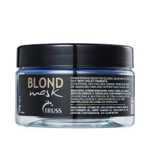 TRUSS Blond Mask Hydratacn maska ??pro blond vlasy + Fialov toner pro mosazn vlasy Neutralizuje oranov + lut tny na blond odbarvench +