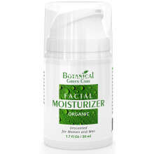 Botanical Green Care Organic Facial Moisturizer. Anti aging Face Cream. Moisturizer Face Cream. Natural Face Moisturizing Cream for Sensitive Dry &