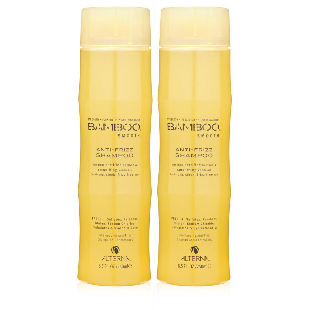 Bamboo Smooth Anti-Frizz Shampoo  8.5-Ounce (2-Pack)
