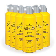 Lot de 3 [GOT 2B] Spray fixant ultra-fort pour cheveux, 355 ml