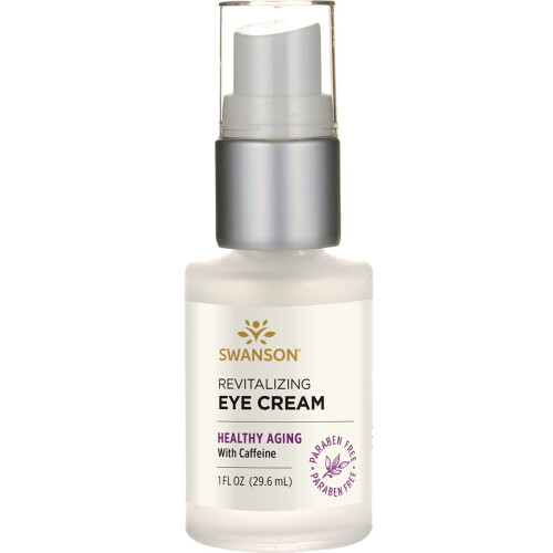 Swanson Αναζωογονητική Κρέμα Ματιών με Καφεΐνη 1 fl oz (29,6 ml) Κρέμα
