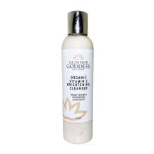 GLIMMER GODDESS Biologische vitamine C gezichtsreiniger met alo?en jojoba - Hydraterend en verfrissend 8 oz