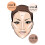 Ruby Kisses Flawless Finish 3D Contour Cream Makeup Palette - Ελαφρύ, Πολυ-Παλέτα, Κονσίλερ, Σκάλισμα 3
