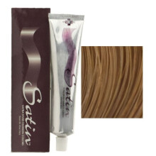 Satijn Ultra levendige modekleuren 8GC licht gouden koperblonde haarverf 3 oz. Gold Copper Series permanente haarverf gemaakt met soja-eiwit en alo?