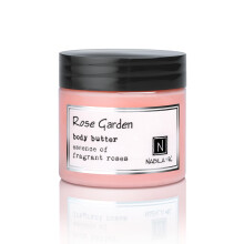 Nabila K - Rose Garden - Beurre Corporel - Lotion Hydratante Quotidienne - Miel de Manuka - Beurre de Karité